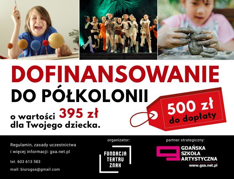 Półkolonie z dofinansowaniem