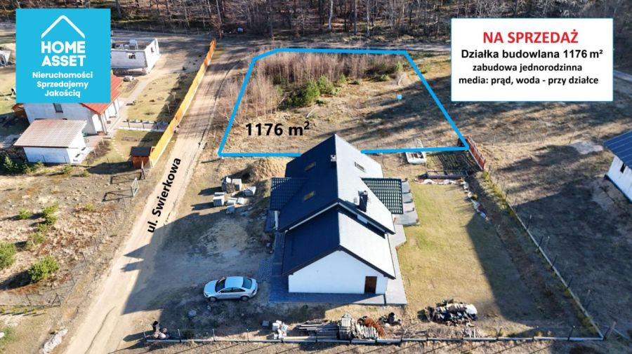 Warszkowo | Działka przy lesie | 1176 m&sup2;