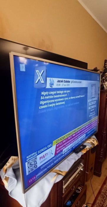 Tv Philips 58PUS7555 Smart 4K UHD HDR Hevc uszkodzony- czytaj: zdjecie 99322049