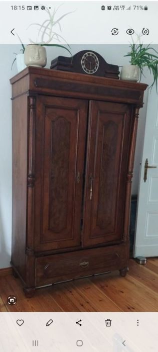 Szafa przedwojenna antyk: zdjecie 99250215