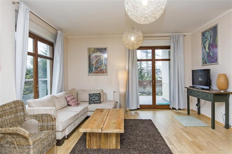 Wygodny, elegancki apartament w Jelitkowie.