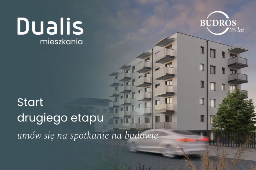 Osiedle Dualis, 2 pokoje z balkonem, negocjuj, B10