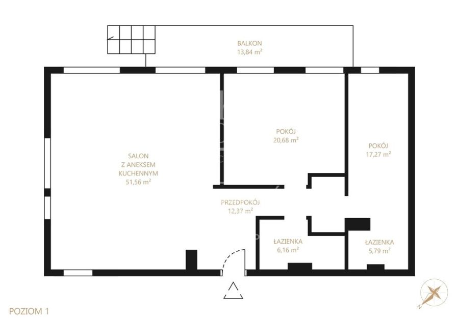 Penthouse z widokiem na morze i ponad 100m2 taras: zdjecie 99255348