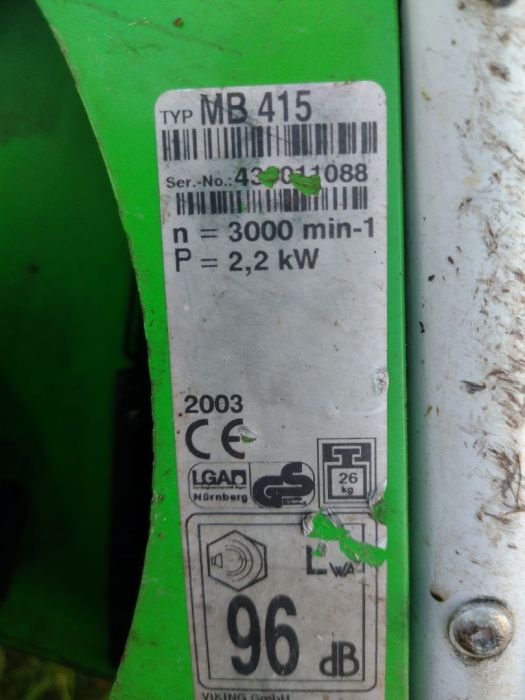 Kosiarka Viking MB415 - uszkodzona: zdjecie 99259661