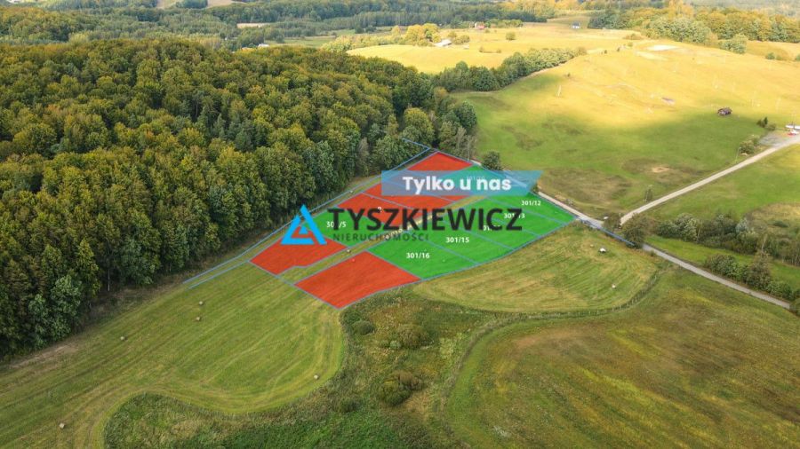 Działka przy lesie Trzepowo