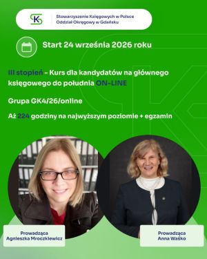 III stopień - Kurs dla kandydatów na głównego księgowego - ON-LINE: zdjecie 66511632