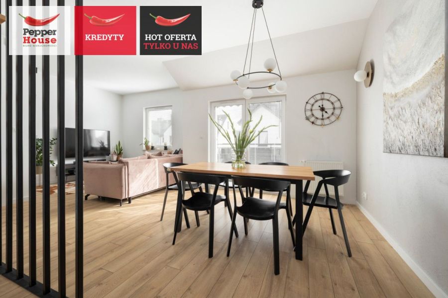 113,9 M&sup2; | 4 pokoje | dwa poziomy | RUMIA