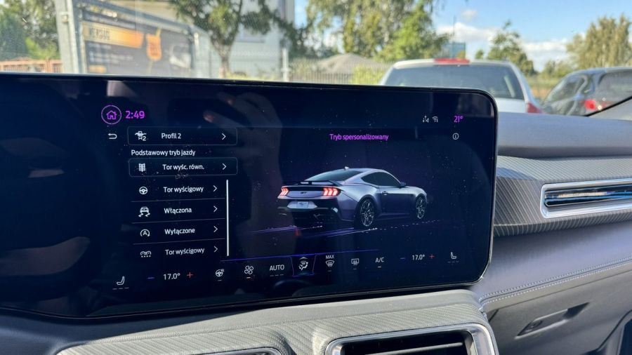 Ford Mustang Cabrio 2.3 290KM Wentyle Radar Kamera Grzana kiera Skóry biało-czarne: zdjecie 99524831