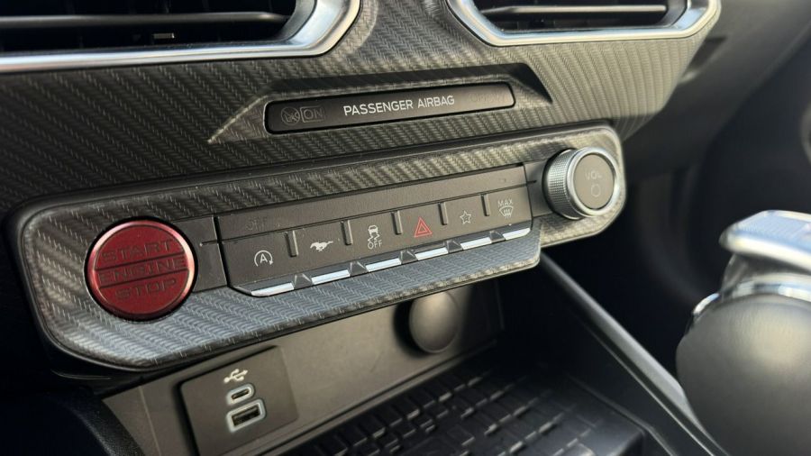 Ford Mustang Cabrio 2.3 290KM Wentyle Radar Kamera Grzana kiera Skóry biało-czarne: zdjecie 99524832