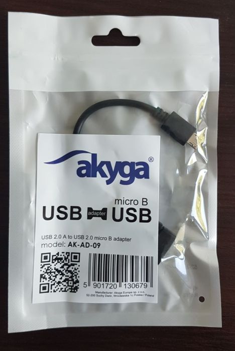 Sprzedam kabel micro USB B - USB A: zdjecie 99269162