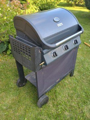 sprzedam używany grill gazowy trój palnikowy MG665 master grill: zdjecie 99273445