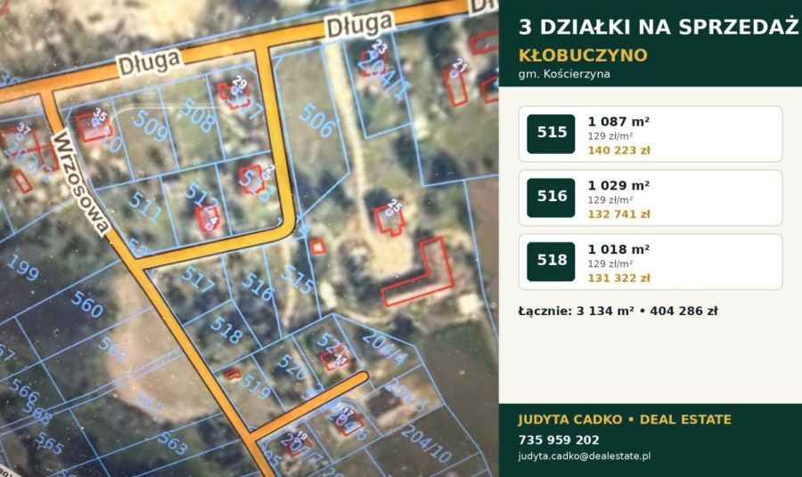 Działki pod dom | MPZP | Blisko jezior | 129 zł/m&sup2;
