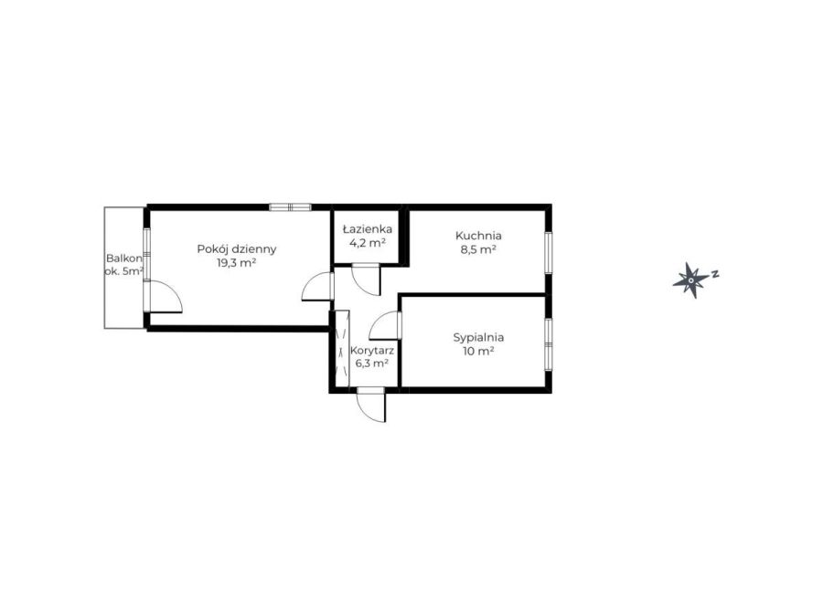 Karwiny | potencjał 3 pokoi | balkon z widokiem: zdjecie 99471259