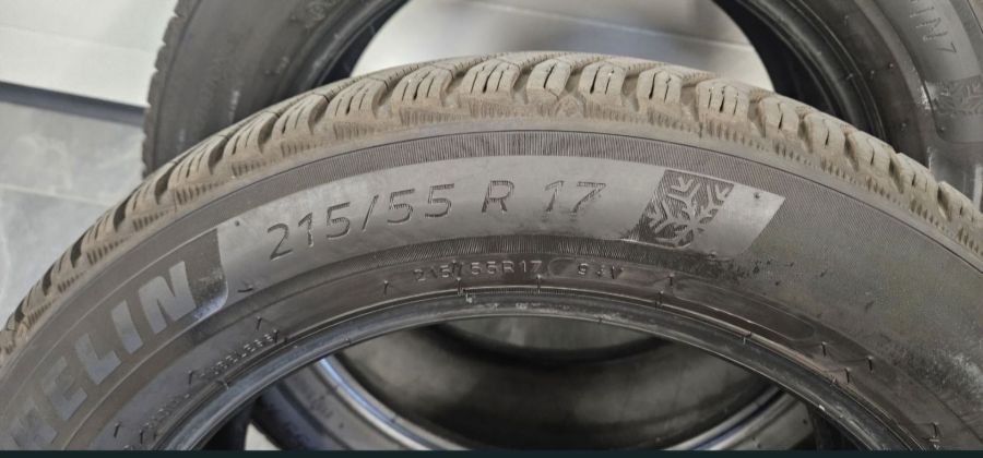 Opony zimowe Michelin Alpin7  rozmiar 215/55 R17 - 2 sezonowe: zdjecie 99284575
