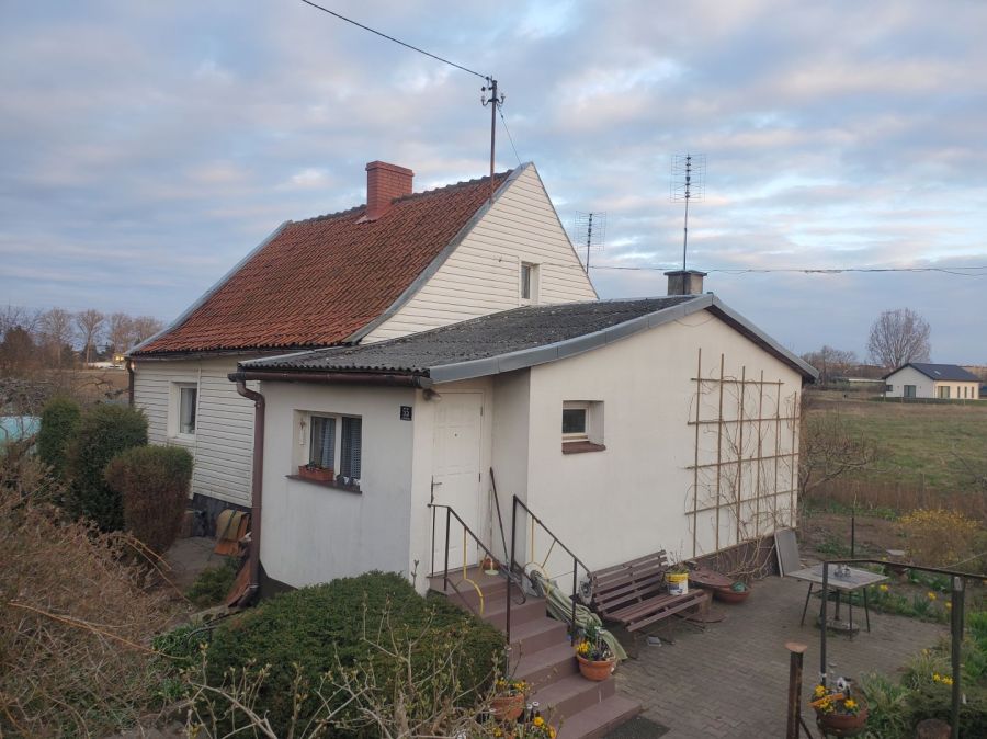 Dom wolnostojący cegła spokojna okolica urządzony ogród Nowy Dwór: zdjecie 99286295