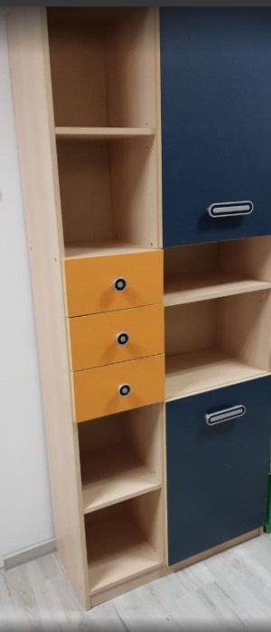 Zestaw Młodzieżowy regały + szafa: zdjecie 99310663