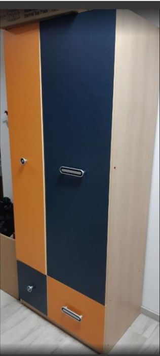 Zestaw Młodzieżowy regały + szafa: zdjecie 99310665