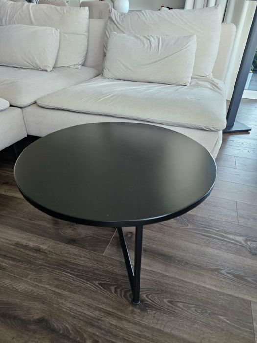 Stolik kawowy czarny 60cm: zdjecie 99292458