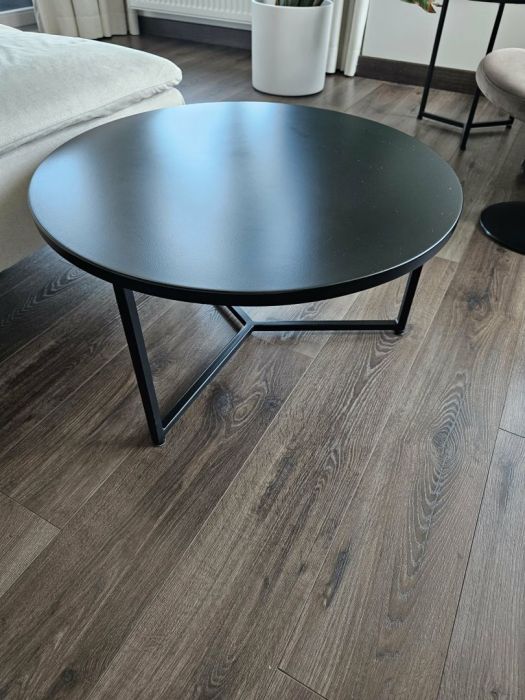 Stolik kawowy czarny 60cm: zdjecie 99292459