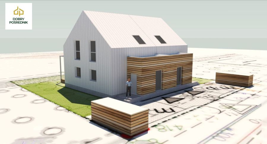 Olszynka|Działka z Gotowym Projektem i Pozwoleniem: zdjecie 99298947