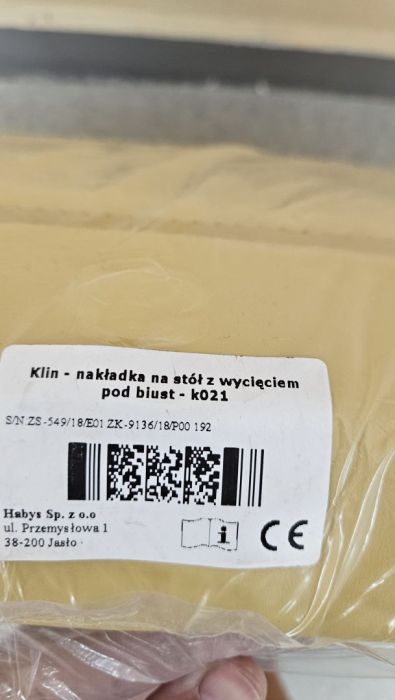Habys podkladka klin pod biust do masazu: zdjecie 99299193