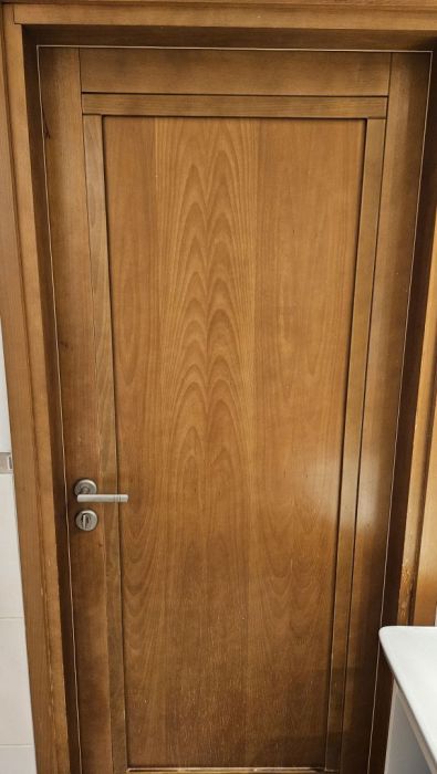 Drzwi drewniane 80cm lewe z futryna, bardzo ladne, w dobrym stanie: zdjecie 99308481