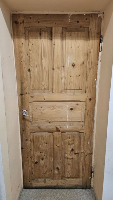 Drzwi drewniane pelne, 80cm, prawe: zdjecie 99312151