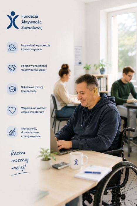 Praca z orzeczeniem / Wsparcie dla osób z niepełnosprawnością