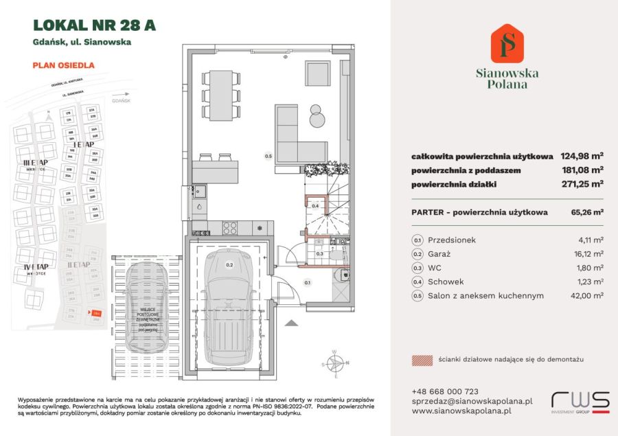 Sianowska Polana - dom z ogrodem i poddaszem | Gdańsk | 28A: zdjecie 99313254