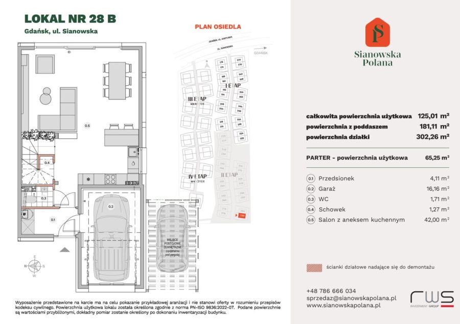 Sianowska Polana - dom z ogrodem i poddaszem | Gdańsk | 28B: zdjecie 99313264