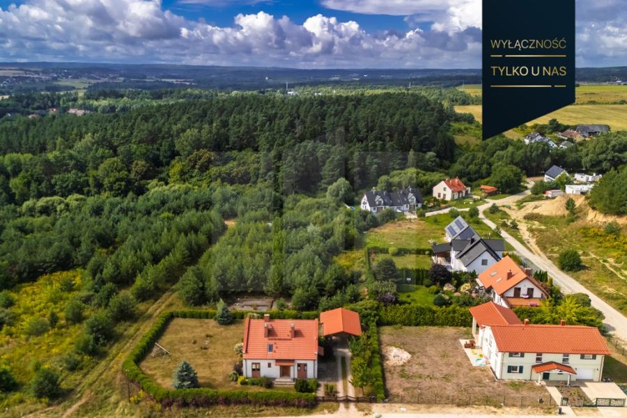 Dom wolnostojący | Straszyn | Widok na las: zdjecie 99314499