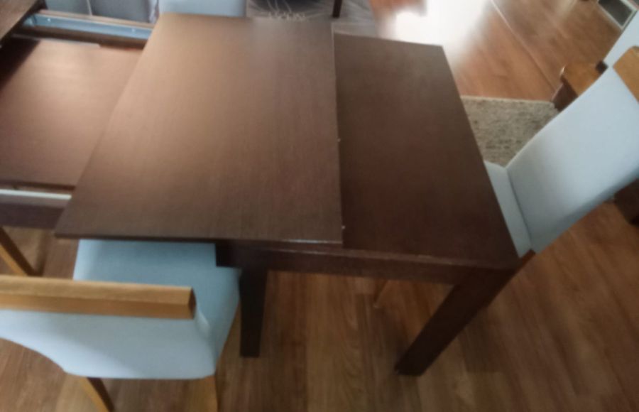Stół w kolorze ciemnego brązu: zdjecie 99323152