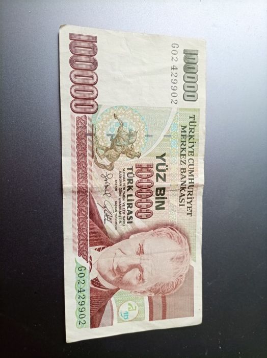 Banknoty tureckie