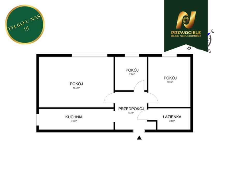 Sopot Braodwino, 3 pokoje, blisko morza: zdjecie 99461638