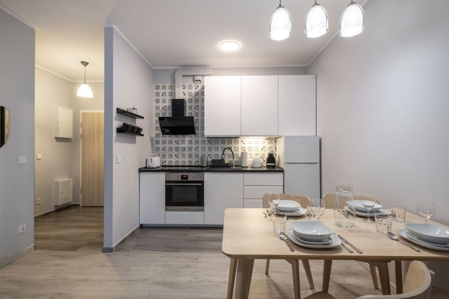 Gdynia Centrum / 44 m² / 2 pokoje / Abrahama 61 / nowoczesny budynek