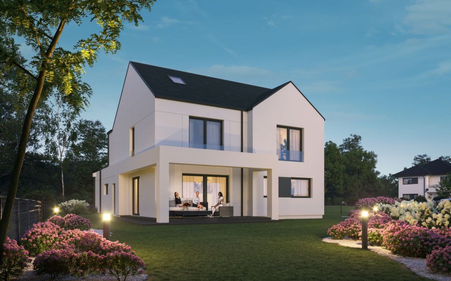 Dom wolnostojący Jankowo Gdańskie 256m AM Projekt
