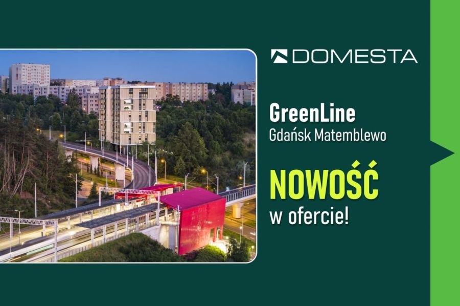 GreenLine A.4.3 - 3 pokoje 66.29 m&sup2;, duża loggia, słoneczne