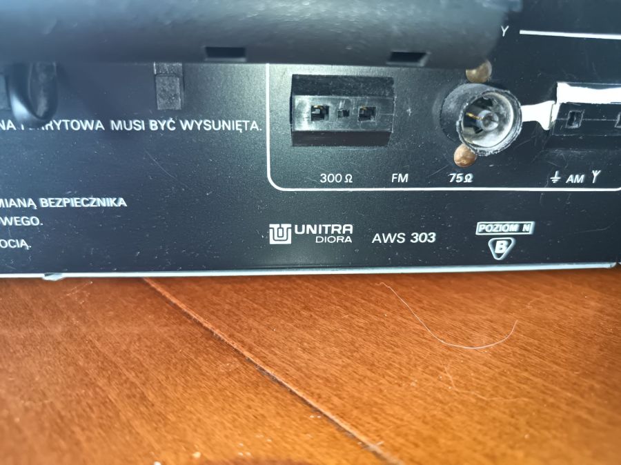 Radio AWS 303 i magnetofon MDS 442: zdjecie 99342658