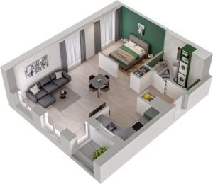 Garnizon Lofty&Apartamenty Gdańsk 47.4m<sup>2</sup>: zdjecie 66556038