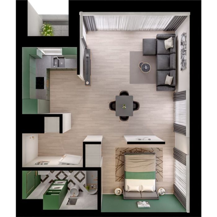Garnizon Lofty&Apartamenty Gdańsk 47.4m<sup>2</sup>: zdjecie 99582783