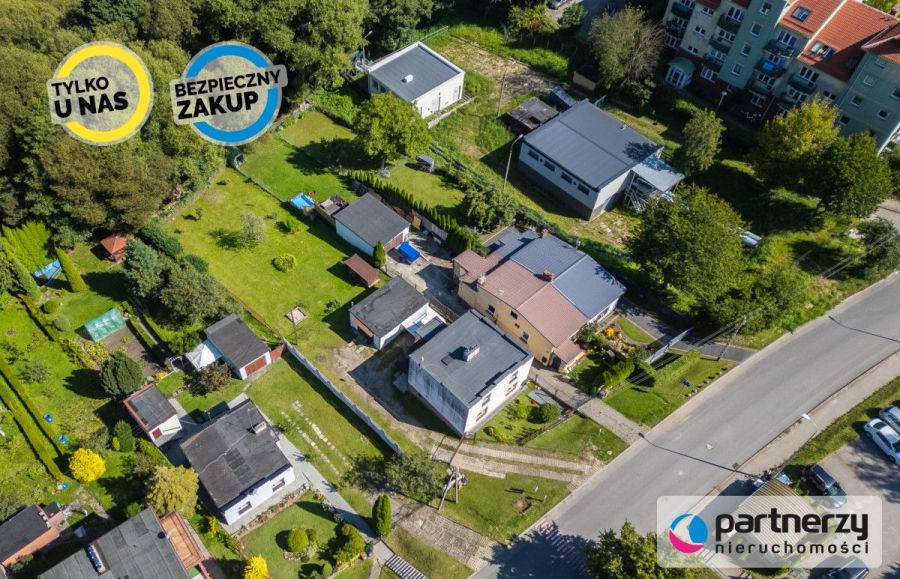 Duża działka z domem w Gdyni Karwinach: zdjecie 99347854