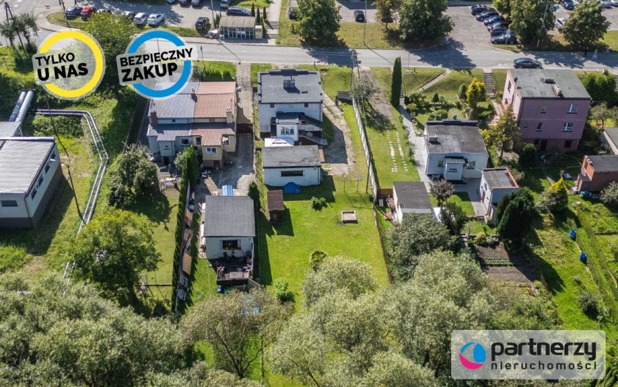 Duża działka z domem w Gdyni Karwinach: zdjecie 99347857