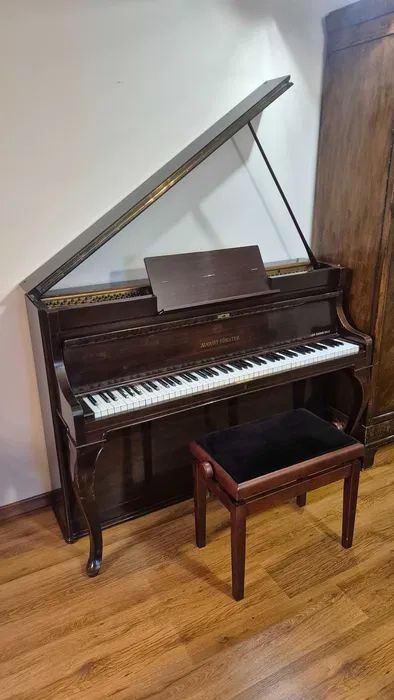 Pianino August Förster - używane, stan dobry: zdjecie 99365363