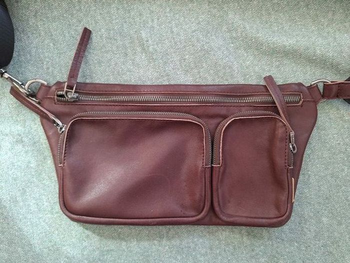 Skórzana torba Ecco crossbody saszetka: zdjecie 99366290
