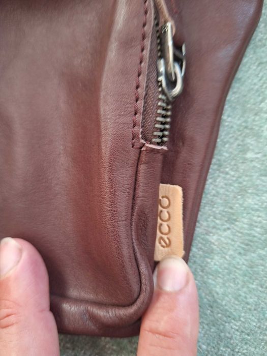 Skórzana torba Ecco crossbody saszetka: zdjecie 99366296