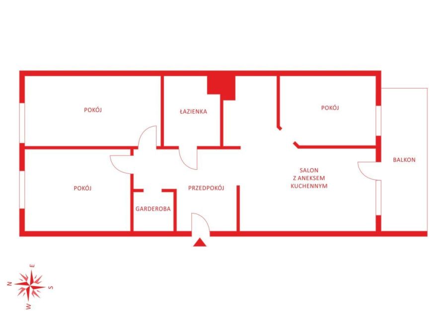 4 pokoje w centrum Redy w pobliżu Skm: zdjecie 99385823