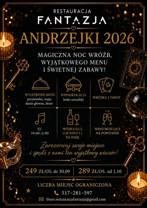 Andrzejki w Fantazji