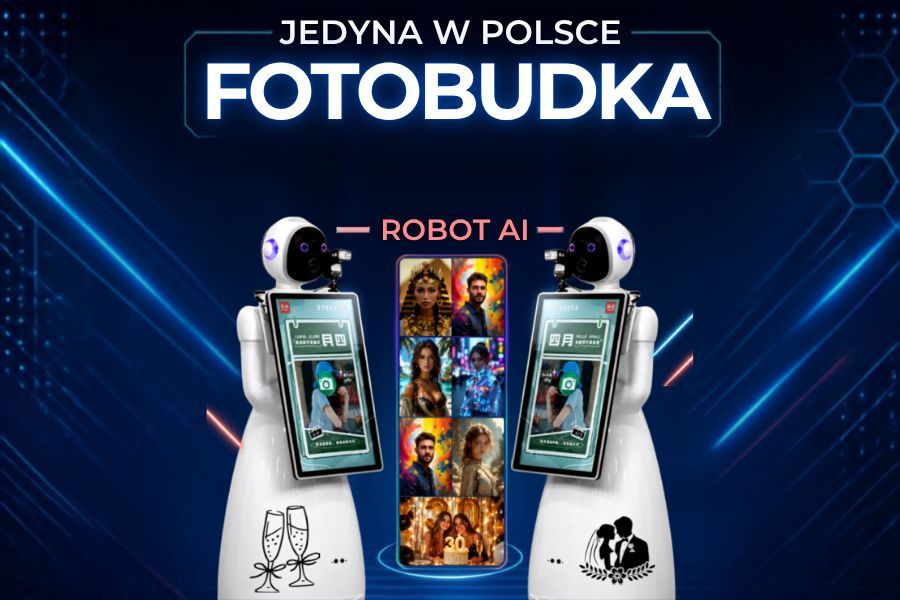 Humanoidalny Robot AI Mobilna Fotobudka i Przyszłość Twojego Eventu