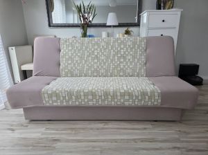 Wersalka rozkładana z pojemnikiem na pościel / sofa  mało używana: zdjecie 66527608