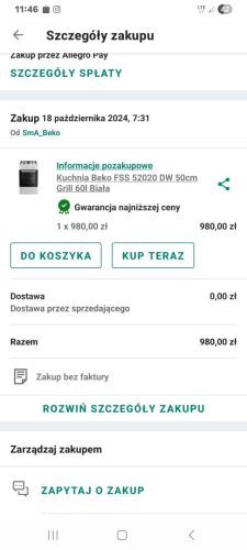 Sprzedam kuchenkę: zdjecie 66527950